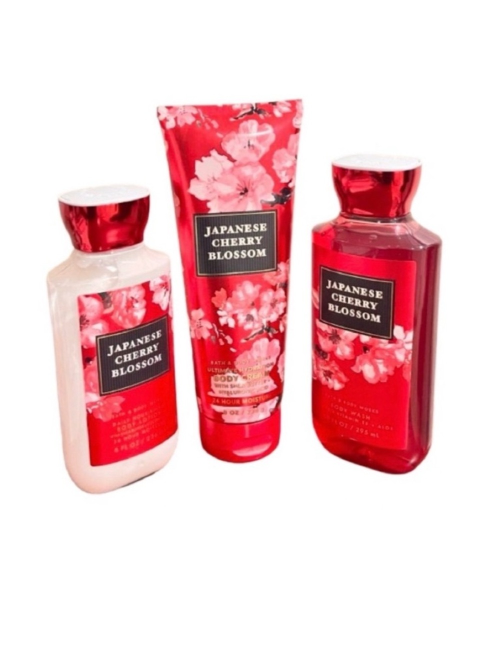 🆕- Bath & Body Works Japanese Cherry Blossom 3- Piece Gift Set - Picture 7 of 7